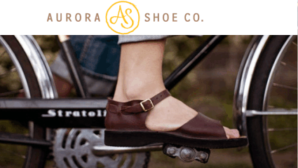 eshop at Aurora Shoe's web store for American Made products